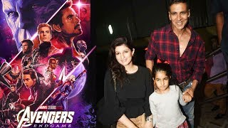 Akshay Kumar WATCHED Avengers Endgame With Family | Special Screening