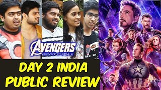 Avengers Endgame Public Review | DAY 2 | HOUSEFULL Theatres | INDIA | Thanos Vs Super Heroes