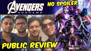 Avengers Endgame Public Review | INDIAN FANS Go Crazy | Thanos Vs Super Heroes
