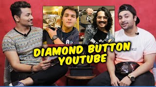 Harsh Beniwal Reaction On Ashish Chanchlani And Bhuvan Bam Getting Youtube Diamond Button
