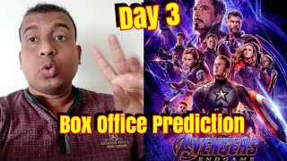 Avengers End Game Box Office Prediction Day 3
