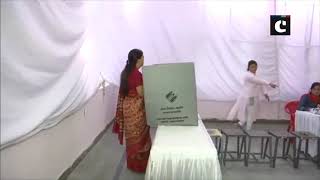 LS polls: Vasundhara Raje casts her vote in Rajasthan’s Jhalawar