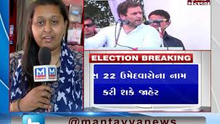 Delhi: #Congress may announce 22 candidates names for LS Polls | Mantavya News