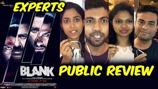 BLANK Public Review | Media Show | Sunny Deol Karan Kapadia, Ishita Dutta