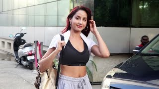 Dilbar Girl Nora Fatehi Spotted At House Of Dance