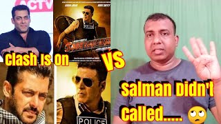 Salman Didnt Called Akshay! Sooryavanshi Vs Inshallah Clash Is On