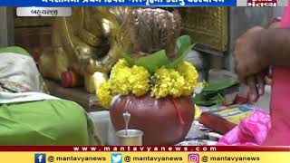 Devotees at Bahucharaji Temple on the first day of Chaitra Navratri | Mantavya News