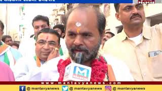CJ Chavda, Congress candidate of Gandhinagar LS seat talks to Mantavya News