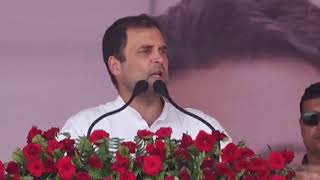 LIVE: Congress President Rahul Gandhi addresses public meeting in Rewa, Madhya Pradesh