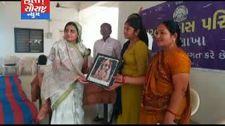 થરાદ-ભારત વિકાસ પરિષદ દ્વારા સફાઈ મહિલા કર્મીઓને સાડી વિતરણ કરાય