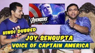 Avengers Endgame | VOICE OF CAPTAIN AMERICA (HINDI DUBBED) | Joy Sengupta Exclusive Interview