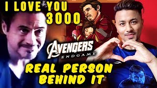 Avengers Endgame I LOVE YOU 3000 Real Person Behind The Most Heartfelt Line