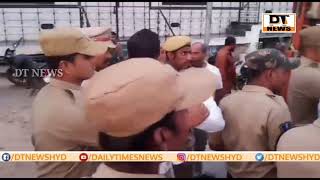 Congress Leaders Arrested While Protesting At Nizam College | DT NEWS