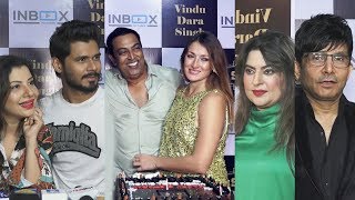 Vindu Dara Singh GRAND Birthday Celebration With Friends At Sin City