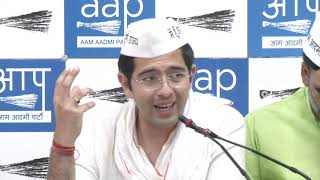 AAP South Delhi Loksabha candidate Raghav Chadha launched his constituency manifesto