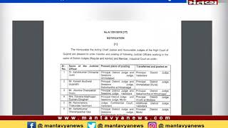 Gujarat: District & Additional District Judges transferred - Mantavya News