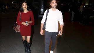 Radhika Apte And Vicky Kaushal Spotted At Mumbai Airport