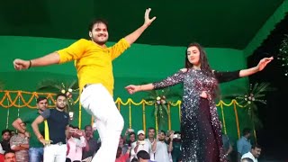 Akshara singh - Arvind Akela Kallu - धमाकेदार डांस - सलोनी के मम्मी - Hits Dance Live Show Aara