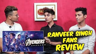 Me Bohot Roya | Avengers Endgame Review By Ranveer Singh Die-Hard Fans