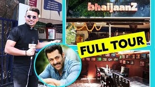 BHAIJAANZ Restaurant FULL TOUR | Salman Khan Theme Hotel | Bandra