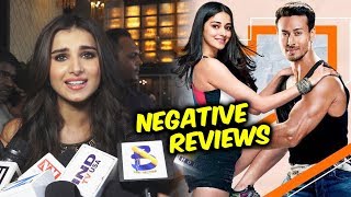 Tara Sutaria Reaction On Negative Response For Her Character In Student Of The Year 2