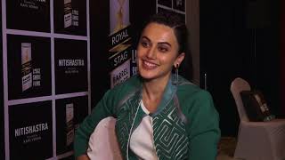 Interview With Taapsee Pannu For Short Film Nitishastra 2