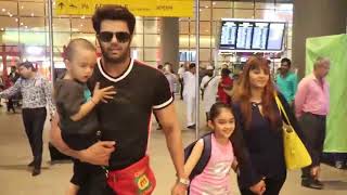Manish Paul Spotted At Airport