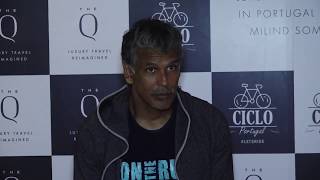 Milind soman to join Q Experiences for Portugal Tour and traveling Through Cycle