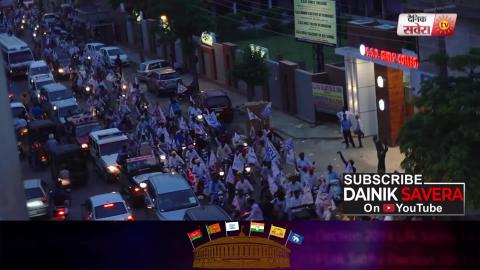Video- Baljinder Kaur जीत के लिए के लिए Kejriwal Bathinda में निकाला Road Show