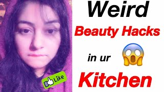 7 UNBELIEVABLE Beauty  Skin / Hair Hacks | Best Kitchen Hacks for Beauty | JSuper Kaur