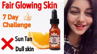 Get Fair Skin, Remove Dark Spots, Sun Tan with Homemade Vitamin C Serum | JSuper Kaur