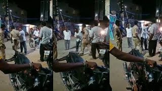 Police Constable Slaps A Common Man In Public | Is This TS Police ? | @ SACH NEWS |
