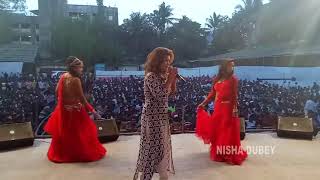 Nisha Dubey Live Stage Performance - हरदिया काम न करी ताजा - Bhojpuri Stage Show 2018