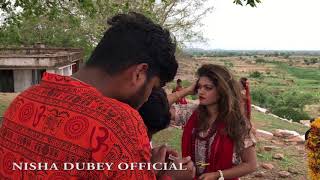 Nisha Dubey Live Bolbam Kawar Geet Shooting PART - 4