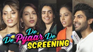 De De Pyaar De Special Screening | FULL VIDEO | Rakul Preet Singh, Urvashi, Nora Fatehi, Kartik