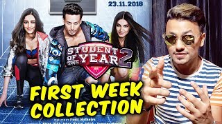 Student Of The Year 2 | First Week Collection | Box Office | Tiger Shroff, Tara, Ananya