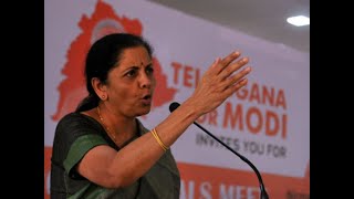 Union Minister Nirmala Sitharaman mounts an attack on TMC