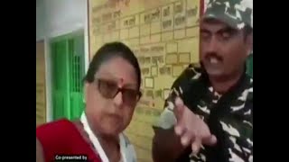 TMC Candidate Kakoli Ghosh's caught arguing with Central Forces