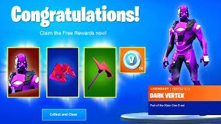 Fortnite Free Console Skins Rewards - New Dark Vertex Skin (Purple Xbox Free Skin)