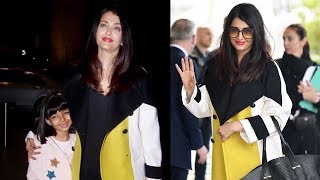 Aishwarya Rai Leaves For Cannes 2019 With Daughter Aaradhya | Airport Footage