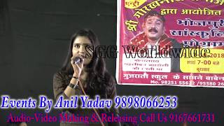 Tune mujhe bulaayaa sheraan vaalie  aaradhya sarma live song 2019