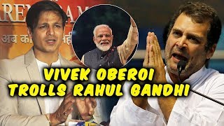 Vivek Oberoi MAKES FUN Of Rahul Gandhi After BJP Wins In Election 2019