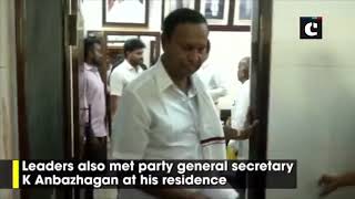 MK Stalin along with newly-elected MPs, MLAs pay floral tribute to Karunanidhi