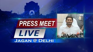 YS Jagan LIVE | YS Jagan Mohan Reddy Press Meet in Delhi | AP NEWS | Top Telugu TV
