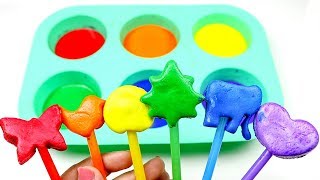 Learn Colors With Play doh Coloring And Cutting Toy Shapes - Learn Animals And Shape Toys For Kids.