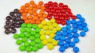 Learn Numbers Counting And Colors With M&M Hidden in Surprise Eggs - Video For Kids.
