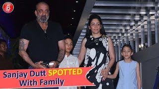 Sanjay Dutt SPOTTED With Family At Hakkasan