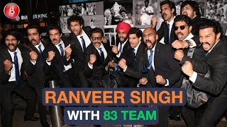 83 Film Team Fly For London With Ranveer Singh
