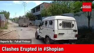 CLASHES ERUPTED IN SHOPIAN