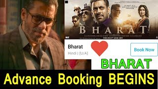 BHARAT Advance Booking Begins In INDIA I Salman Khan Film To Create History At Box Office